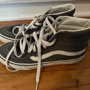 Gray Vans Hi-Tapered Sk8 Shoe